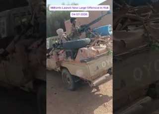 شبه نظامیان حمله بزرگ جدیدی را در مالی آغاز کردند ۰۴ ۰۷ ۲۰۲۶ مالی