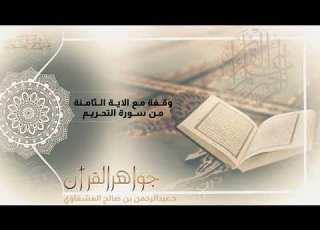 جواهر القرآن وقفة تدبر مع الآية الثامنة من سورة التحريم د عبدالرحمن العشماوي