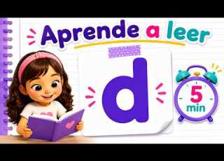  Aprende La Letra D En 5 Minutos Sílabas Para Niños