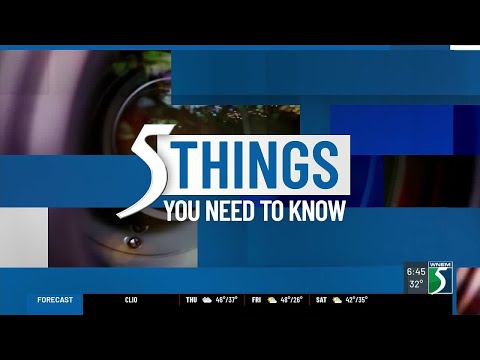 Thursday Nov 20 2025 5 Things You Need To Know