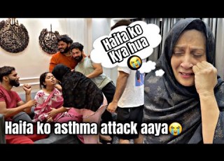 Haifa Ko Asthma Attack Aaya Prank On Nazma Mummy Haifa S Vlog Fokats174