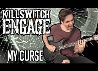 Killswitch Engage My Curse GUITAR COVER Screen Tabs