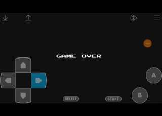  Game Over The Game NES