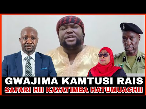 MAZITO GWAJIMA KUSAKWA KWA KAULI ZAKE TATA ALIZOZITOA JUU YA RAIS AMEKOSA ADABU SHEIKH MUHORO A