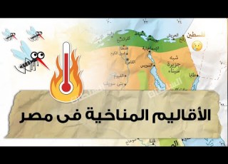 الأقاليم المناخية فى مصر أولى ثانوى جغرافيا الترم الأول