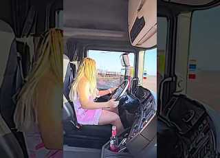  A Beautiful Scania Truck With Lady Trucker Ladytrucker Scaniatrucks Beautiful Womenintrucking