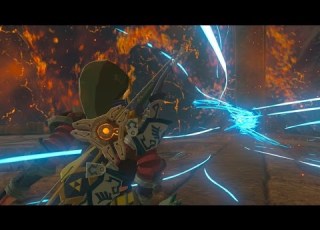 Boss Battle Fireblight Ganon The Legend Of Zelda Breath Of The Wild