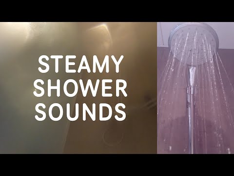 RUNNING SHOWER WHITE NOISE Steamy Water Sound For 8 Hours Of Relaxing Sleep