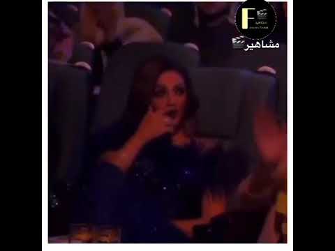 انغام تضع سامر المصري وديمة قندلفت في موقف محرج في حفل توزيع الجوائز انغام وموقف يغضب الجمهور