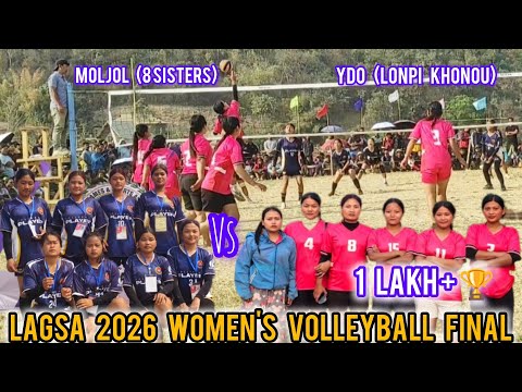 LAGSA 2026 WOMEN S GRAND FINALE MOLJOL 8SISTERS Vs YDO LONPI KHONOU 1 LAKH Volleyball