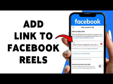 How To Add Link To Your Facebook Reels Insert Clickable Link In Facebook Reel 2026