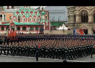 軍事パレード開催 国威発揚 対独戦勝記念でロシア