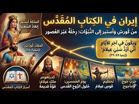 إيران Iran ما سر ذكر إيران في الكتاب المقدس من عيلام وفارس إلى نبوات آخر الأيام