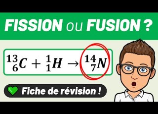 NUCLEAR FISSION Or FUSION Revision Sheet Seconde 1ère Terminale