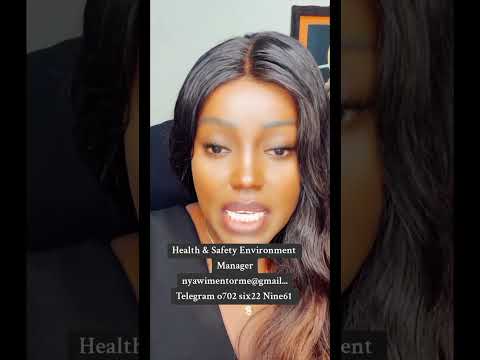 YB560 Health Safety Environment Manager Nyawimentorme Gmail Com Telegram 0702622961