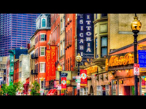 A Look At Hanover Street North End Boston Massachusetts