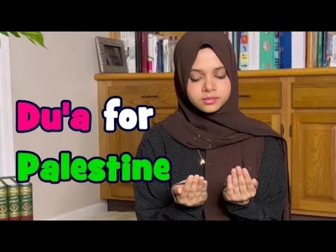 Maryam Masud Making Dua For Palestine