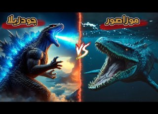 معركة ملك الوحش جودزيلا ضد الموزاصور