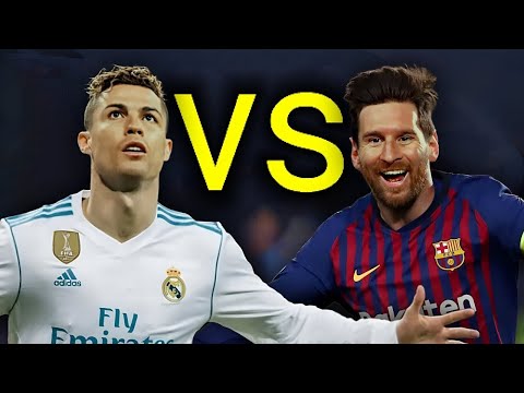 اجمل 10 اهداف لميسي ورونالدو من الافضل