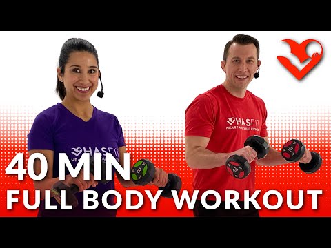 Ganzkörpertraining Zu Hause Mit Hanteln 40 Min Ganzkörpertraining Mit Gewichten Krafttraining