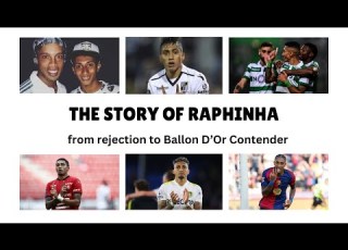  The Story Of Raphinha Raphael Dias Belloli Avai FC Vitória Sporting Rennes Leeds Barca