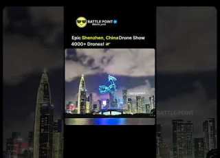  Drone Show With Over 4000 Drones In Shenzhen China