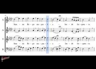 Choir Chór Gaude Mater Bass Score