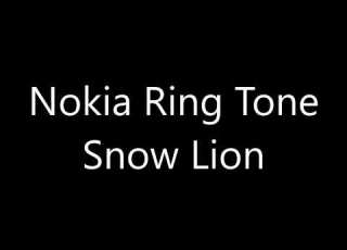  Nokia Ringtone Snow Lion