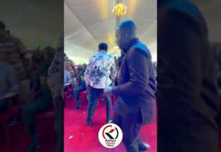 Governor Orengo Arriving At A Burial Attended By Gladys Wanga Other Broad Based Leaders In Seme Governor Orengo Arriving At A Burial Attended By Gladys Wanga Other Broad Based Leaders In Seme