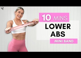  10 Minute Lower ABS Mini Band Workout