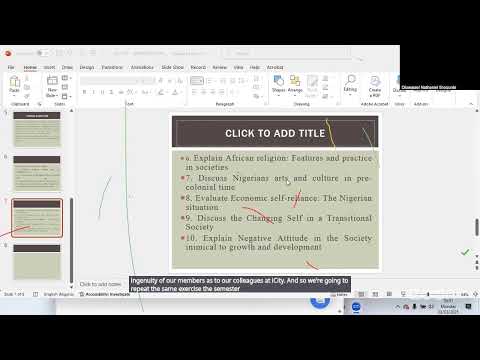 GST112 Lecture 1