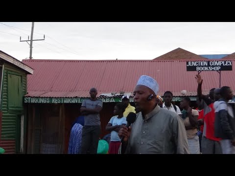KUKURUKAKALA NA USTADH YUSUF WAMBUGU KATIKA MJI WA NYANDIWA COUNTY YA HOMABAY TAREHE 6 11 2019