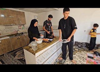 Nomadic Life At Its Peak Of Beauty Extraordinary Reconstruction And Exemplary Family Cooperation