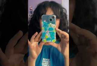 قاب گوشیمو تزیین کردم