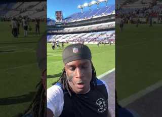  Kamari Cekebrates The WIN At Baltimore