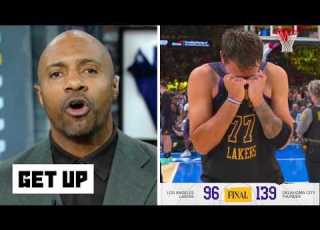  GET UP Luka Officially Baptized As SGA Son Jay Williams On Thunder Routs Lakers 139 96 In West
