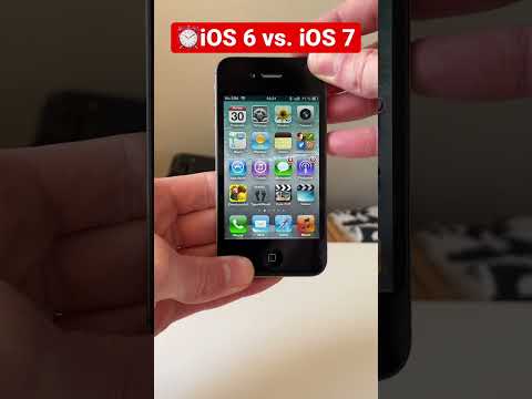 IOS 6 Vs IOS 7 Iphone Ios