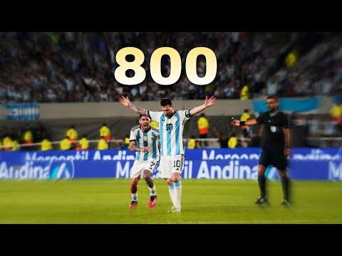 Lionel Messi All 800 Goals In Career With Commentaries