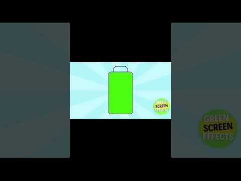 Battery Charging Animation Green Screen Greenscreen Shorts