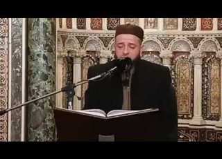 القارئ عثمان الدباس امام الجامع الأموي الكبير بدمشق سوريا تلاوة سورة الكهف