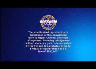 20th Century Fox Home Entertainment Warning Screen 2005 2010 DVD
