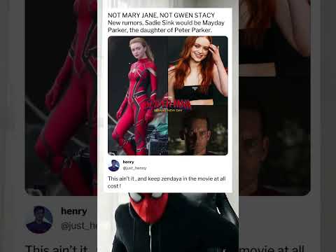 Sadie Sink Rumored As Spider Man S Daughter Mayday Parker