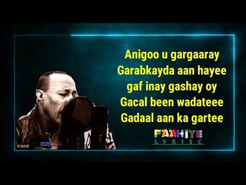 Xabiib Sharaabi Gaf Inay Gashay Oy Gacal Been Wadateee Gadaal Aan Ka Gartee Lyrisc