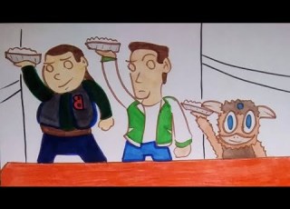  باور رينجرز نينجا ستيل الحلقة 16 مشاكل القرد
