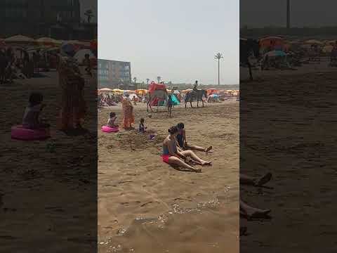 اجمل شواطئ المغرب شاطئ انفا بلاص مول كورنيش عيد دياب جمال الدار اابيضاء