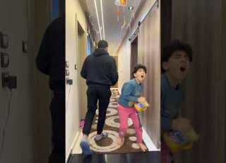  لما يكون عندك عيل مهيبر