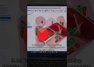 Topologically Optimised Underwater Drone Cad Engineering Fusion360