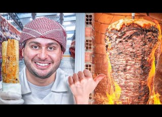 جربت إعمل شاورما اللحمة السورية من وسط الشام