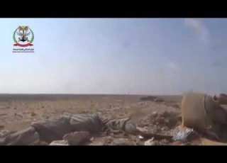  جانب من معارك الجيش الوطني في جبهة ميدي حجة
