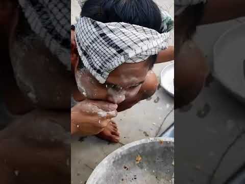 اقذر أكلة هندية شفتها في حياتي لن تصدق ماتراه مقرف جدا